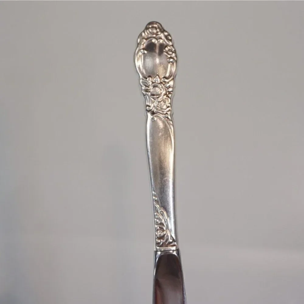 6 Dinner Knives 1953 BALLAD Aka Country Lane Pattern By Community